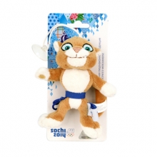 Подвеска олимпийский Леопард с поясом 12 см Подвеска олимпийский Леопард с поясом 12 см